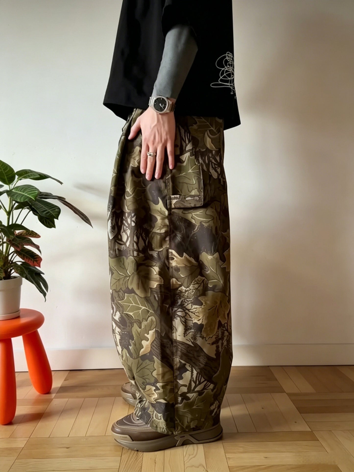 π₯ BUT 2 GET 10% OFF π₯ Splatter Art Wide Leg Streetwear Trousers