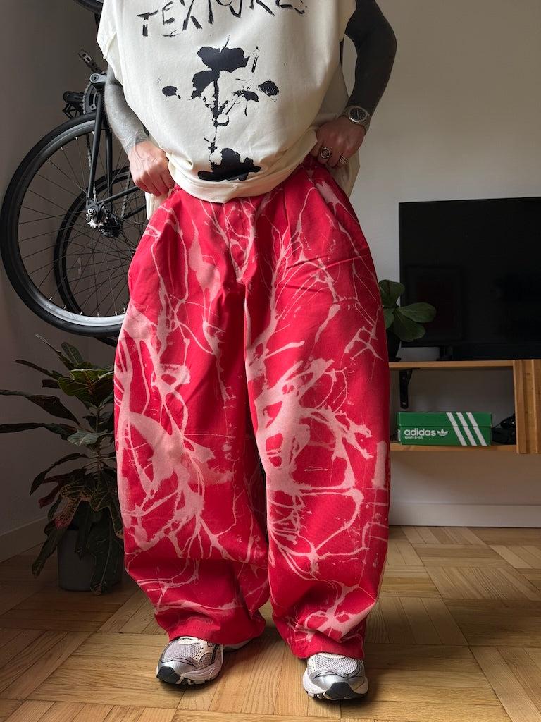 🔥 BUT 2 GET 10% OFF 🔥 Splatter Art Wide Leg Streetwear Trousers