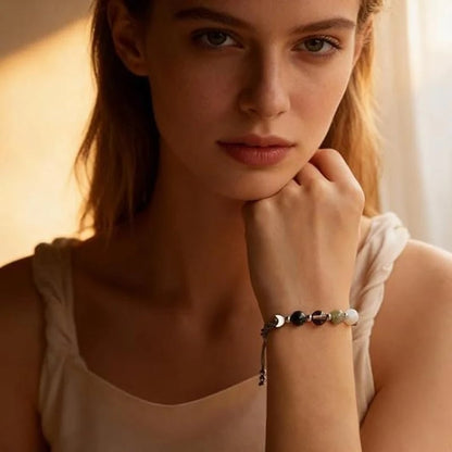 🔥#1 Bestseller - Sconto del 49%丨Moon Phase Crystal Bracelet