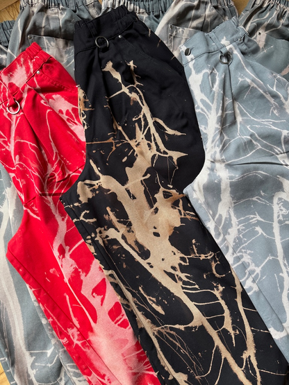🔥 BUT 2 GET 10% OFF 🔥 Splatter Art Wide Leg Streetwear Trousers
